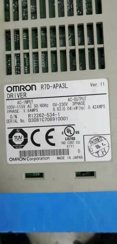 Omron servo driver - servo, r7d-apa3l