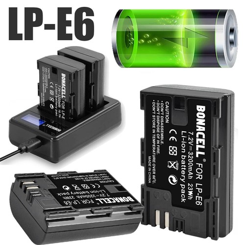 Batteria 3200mah per - batteria, canon