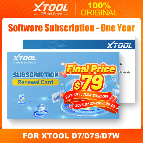 Xtool software update - update, for